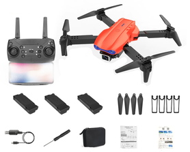 Dron Orange E99 pro 2-kamery 4K 3-baterie torba