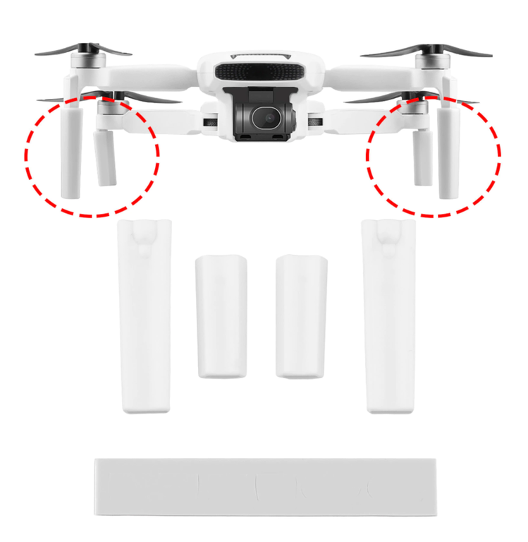 Nóżki podwozie dron Fimi X8 MINI komplet 4 szt NEW (4)