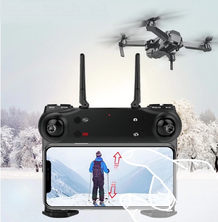 Dron Black Hawk SG107 Kamera WiFi 3-baterie (6)