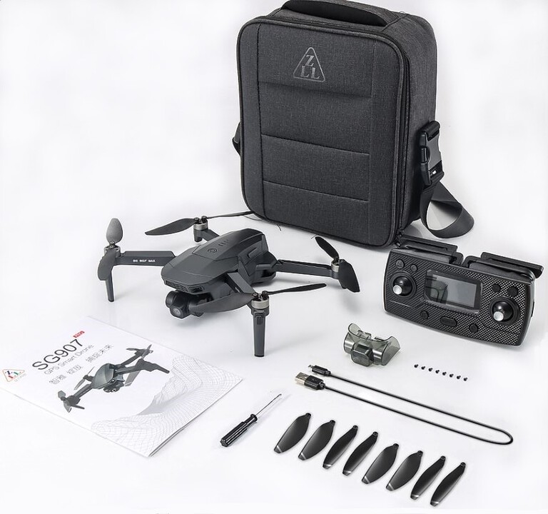 Dron SG907 MAX gimbal 4K GPS 2-kamery aplikacja WiFi (1)