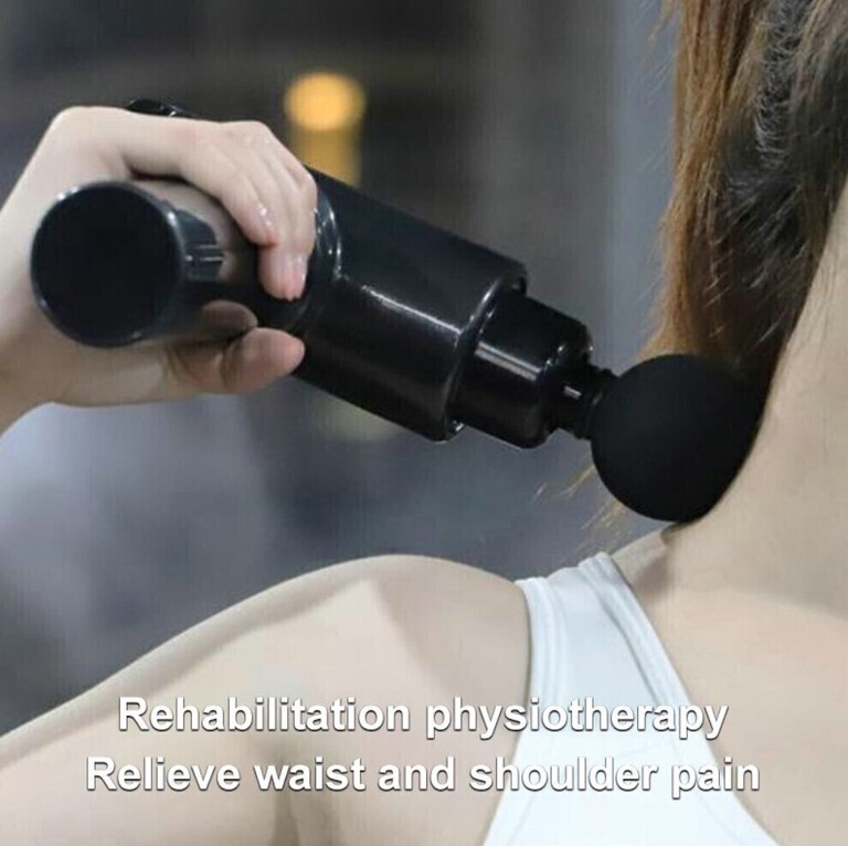 pistolet do masażu 12.000 obrotów 6 biegów 5 głowic rehabilitacja (4)