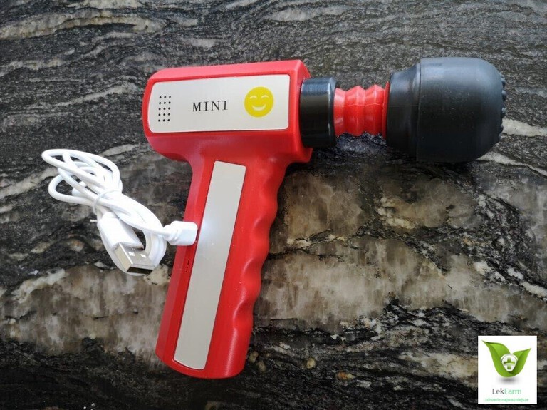 masażer masaż pistolet do masażu wibracyjny ćwiczenia rehabilitacja kieszonkowy (5)
