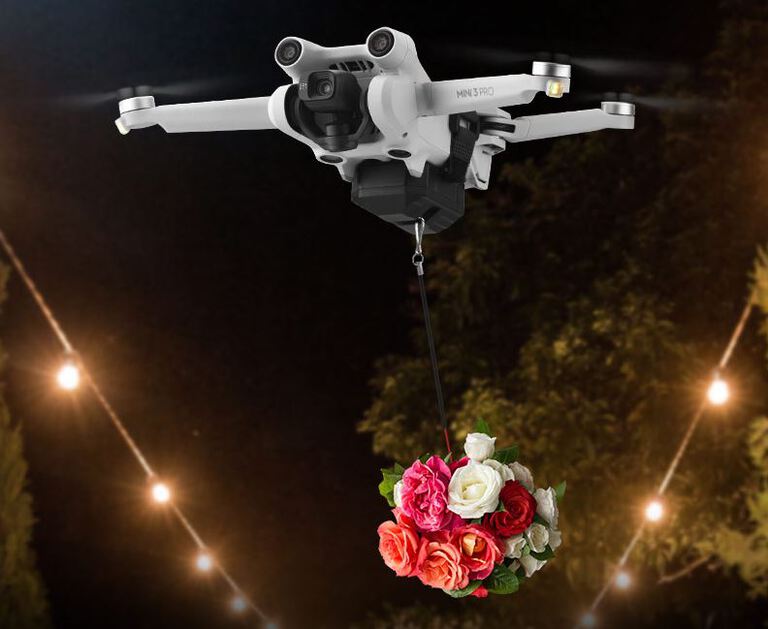 Moduł zrzutu miotacz UNIWERSAL dron DJI Xiaomi Hubsan Autel Syma (4)