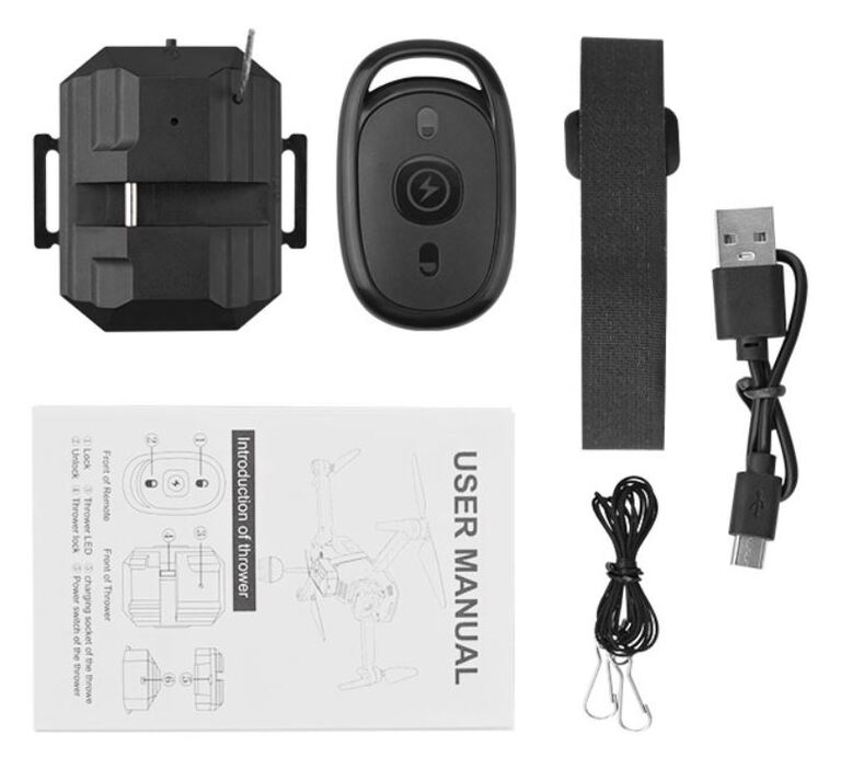 Moduł zrzutu miotacz UNIWERSAL dron DJI Xiaomi Hubsan Autel Syma (8)