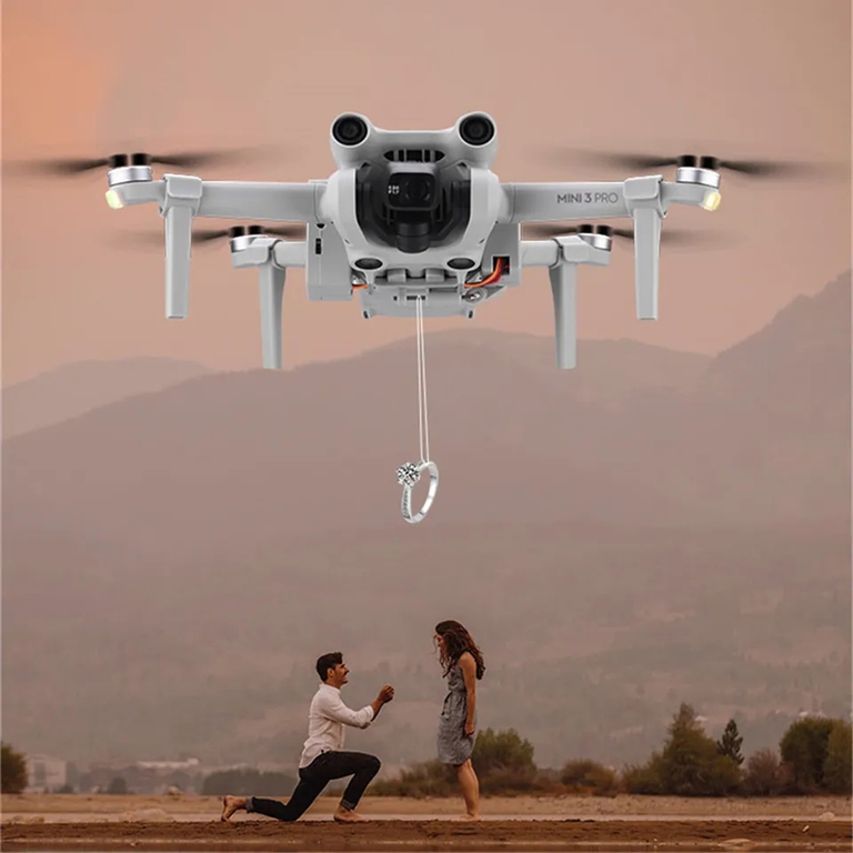 Moduł zrzutu miotacz UNIWERSAL dron DJI Xiaomi Hubsan Autel Syma (3)