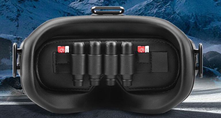 Osłona obiektywu uchwyt anten gogle goggles V2 DJI Avata FPV (2)