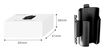Uchwyt baterii akumulatora gogle goggles V2 DJI Avata FPV (8)