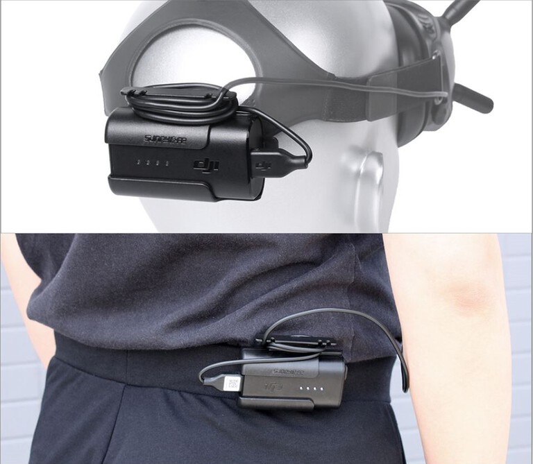 Uchwyt baterii akumulatora gogle goggles V2 DJI Avata FPV (5)