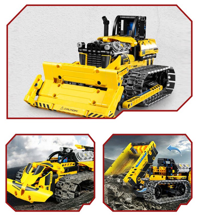 Pojazd sterowany SPYCHACZ 542-części 3w1 BIZ-TECHNIC (2)
