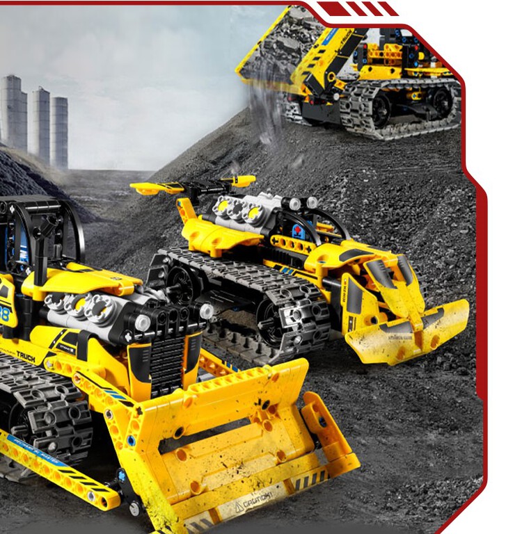 Pojazd sterowany SPYCHACZ 542-części 3w1 BIZ-TECHNIC (5)