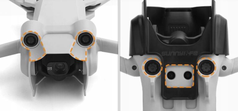 osłona kamery gimbala czujników dron DJI Mini 3 Pro (5)
