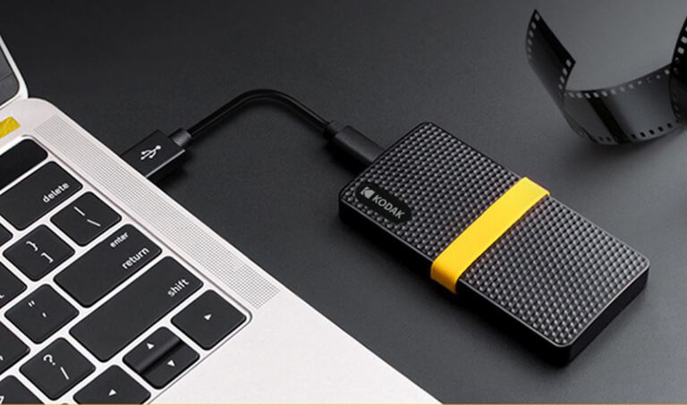 Dysk zewnętrzny SSD 2TB Kodak USB-C 3.1 SZYBKI (2)