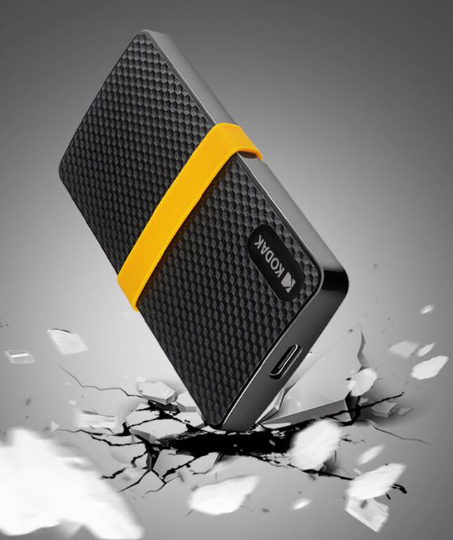 Dysk zewnętrzny SSD 2TB Kodak USB-C 3.1 SZYBKI (4)