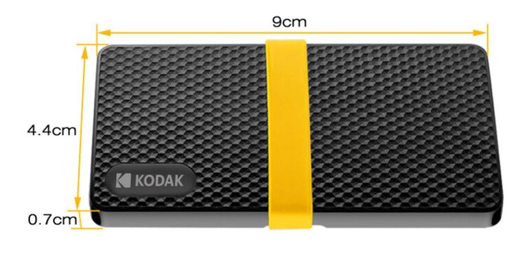 Dysk zewnętrzny SSD 2TB Kodak USB-C 3.1 SZYBKI (7)