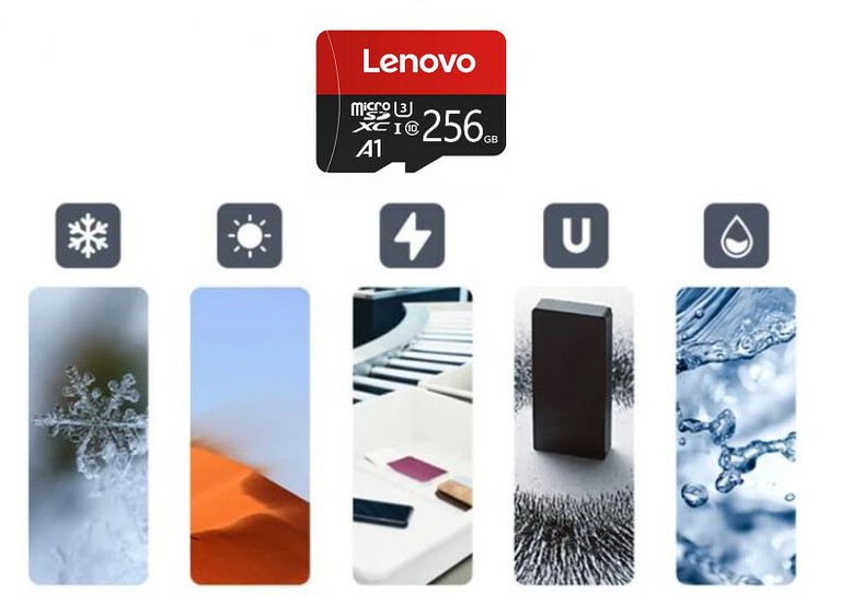 Karta pamięci Lenovo micro SDXC 256GB U3 A1 Class 10 (3)