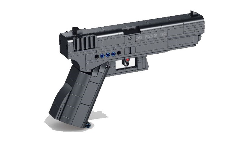 pistolet GLOCK 336-elem strzela zam. LEGO TECHNIC (1)