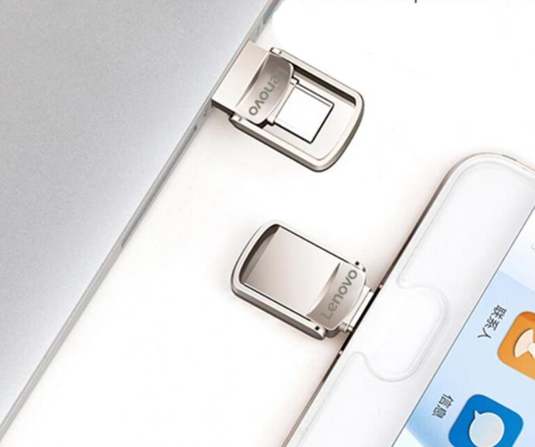Pendrive LENOVO 1TB type-C USB-3.0 metal (2)