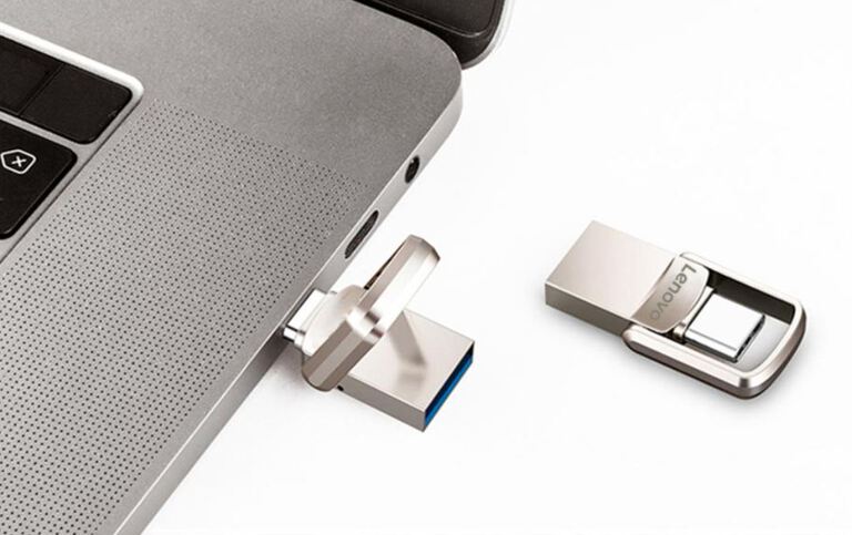 Pendrive LENOVO 1TB type-C USB-3.0 metal (4)