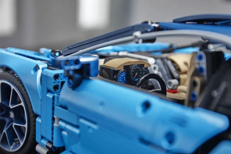 Klocki SuperCar Bugatti Chiron 3599-elementów 56cm BIZ_TECHNIC ogromny zestaw (6)