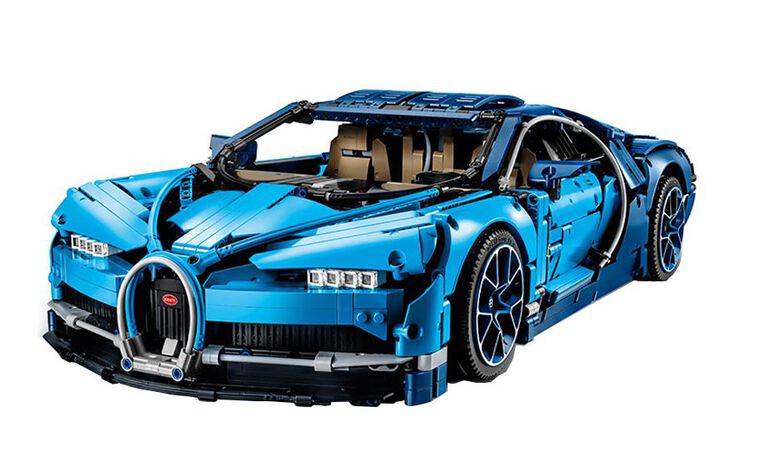 Klocki SuperCar Bugatti Chiron 3599-elementów 56cm BIZ_TECHNIC ogromny zestaw (10)