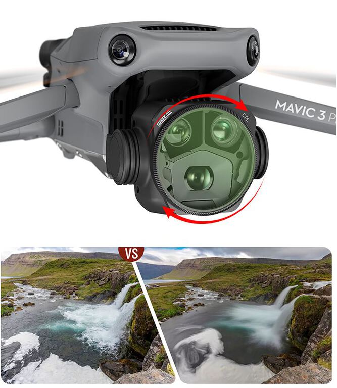 Filtr CPL dron DJI Mavic 3 Pro (2)