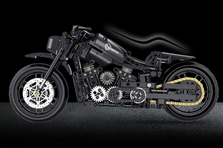 klocki motocykl HARLEY 586-elem 33cm BIZ-TECHNIC (2)