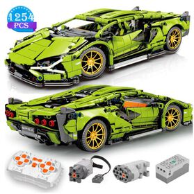 Klocki Lamborghini sterowany 2-silniki 1254-klocki 36cm Biz-Technic