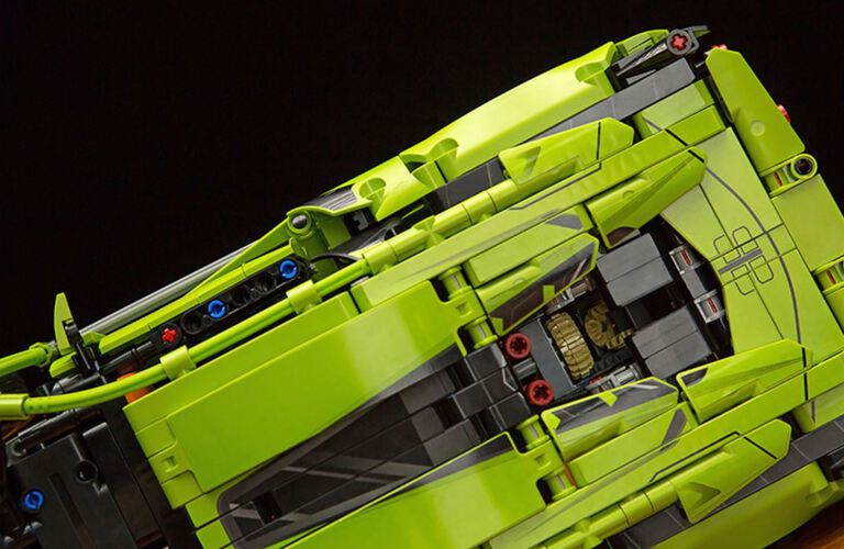 Klocki Lamborghini sterowany 2-silniki 1254-klocki 36cm Biz-Technic (7)