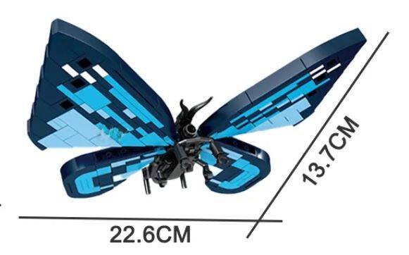 klocki MOTYL 245-klocki 22cm zamiennik TECHNIC (8)