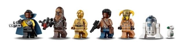 Klocki Sokół Millennium Gwiezdne Wojny Han Solo 1351-klocki (8)