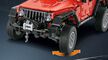 Klocki JEEP WRANGLER RUBICON 1287-klocków zdejmowany dach wyciągarka 32cm zamiennik TECHNIC (9)