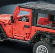 Klocki JEEP WRANGLER RUBICON 1287-klocków zdejmowany dach wyciągarka 32cm zamiennik TECHNIC (11)