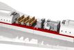 Klocki CONCORDE AIRBUS 2083-klockI 105cm odrzutowiec pasażerski zamiennik TECHNIC (6)
