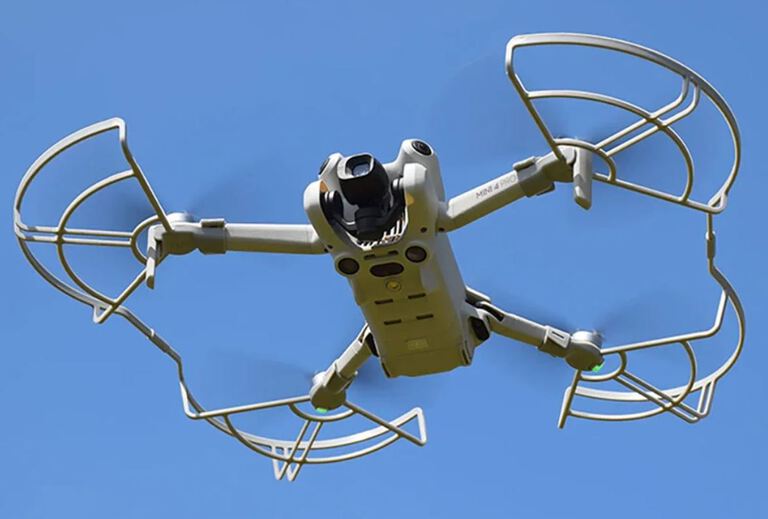 Osłony śmigieł dron DJI Mini 4 Pro komplet 4 szt skuteczne lekkie (12)