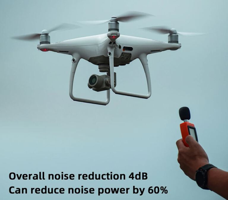 Śmigła dron DJI PHANTOM-4 komplet 4-śmigła niskoszumowe Low Noise  (3)