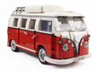 Klocki VOLKSWAGEN VW CAMPER VAN OGÓREK T1 czerwony 1334-klocki 30cm zamiennik TECHNIC (11)