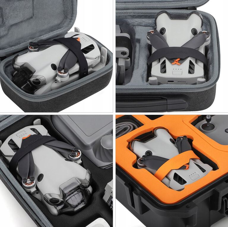 Blokada zabezpieczenie śmigieł dron DJI MINI 4 PRO osłona brzuszka (4)