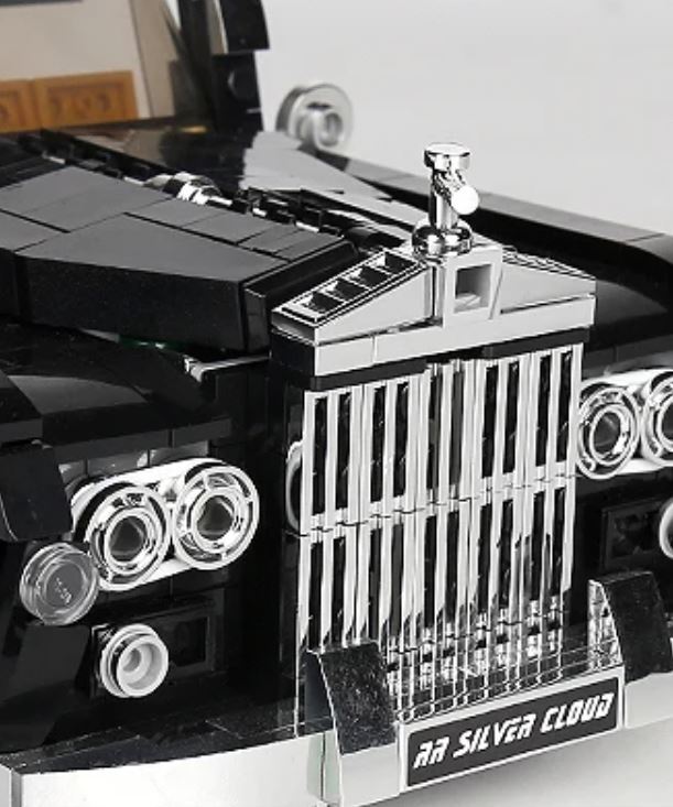 Klocki ROLLS ROYCE 1964-RR 1069-klocków czarny 32cm zamiennik TECHNIC (7)