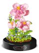 Klocki mini HIBISKUS RÓŻA CHIŃSKA w ochronnej tubie ozdoba każdego domu 543-klocki (6)