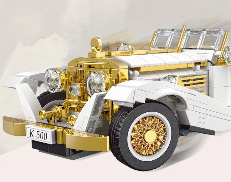 Klocki ROLLS ROYCE K500 RR 868-klocków biały 31cm zamiennik TECHNIC (13)