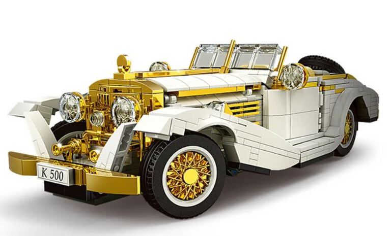 Klocki ROLLS ROYCE K500 RR 868-klocków biały 31cm zamiennik TECHNIC (14)