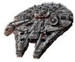 Klocki Sokół Millennium Gwiezdne Wojny Han Solo 7541-klocków 83cm zamiennik TECHNIC (7)