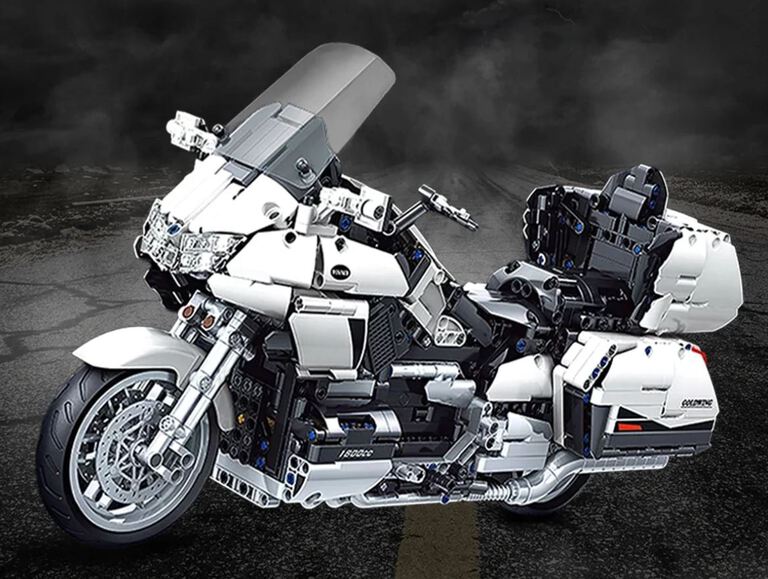 Klocki motocykl GOLD WING 1562-klocki 43cm zamiennik Technic duży zestaw (2)