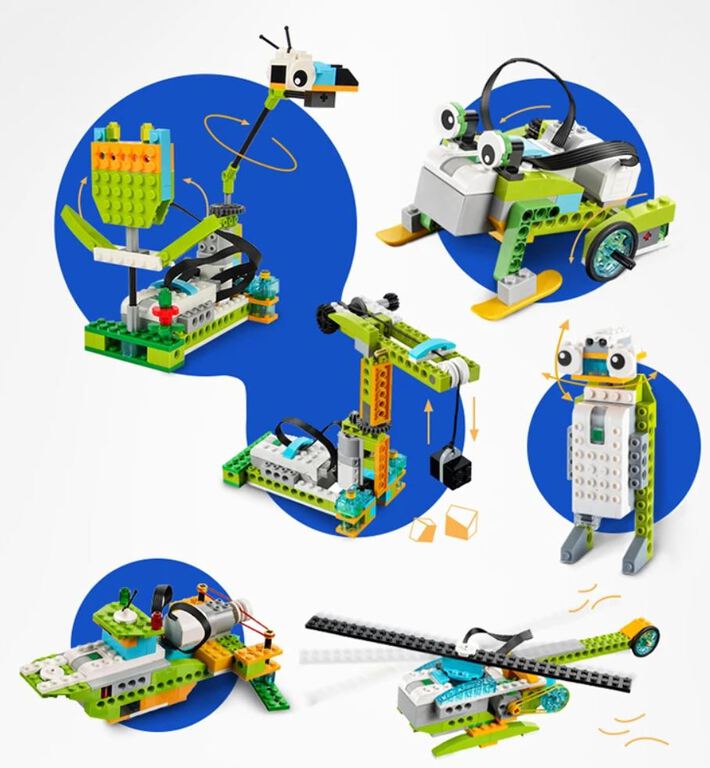 klocki MODUŁ ZASILANIA z AKUMULATOREM smart HUB zamiennik WeDo 2.0 (3)