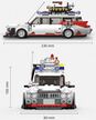 Klocki POGROMCY DUCHÓW ECTO-1 Cadillac Miller-Metor Ghostbusters 636-klocków zamiennik TECHNIC (8)
