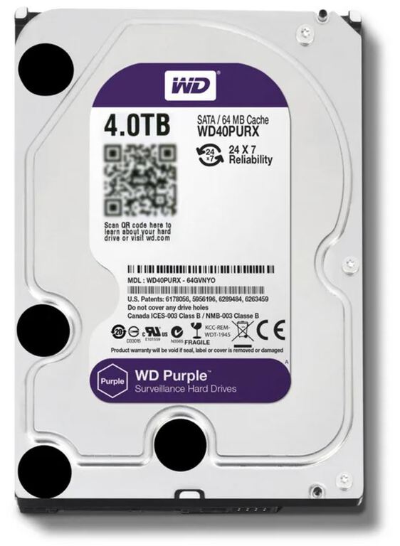 Dysk wewnętrzny HDD Western Digital WD monitoring 4TB (3)