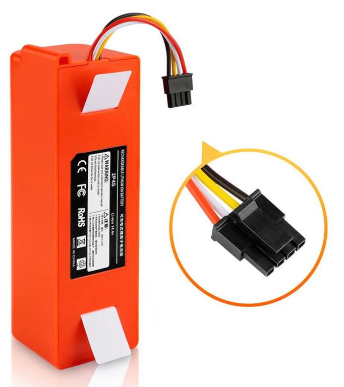 Akumulator bateria Odkurzacza Xiaomi Roborock serii S50 S51 S55 T60 powiększony 6800mAh (3)