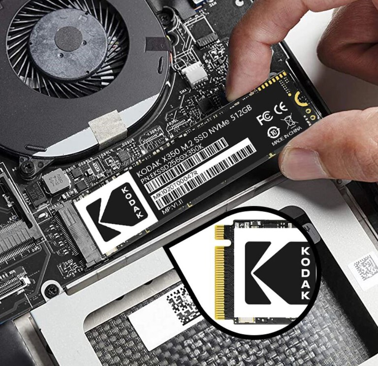 Dysk wewnętrzny SSD KODAK 512GB M.2 NVMe 2280 PCIe 3x4 SZYBKI (3)