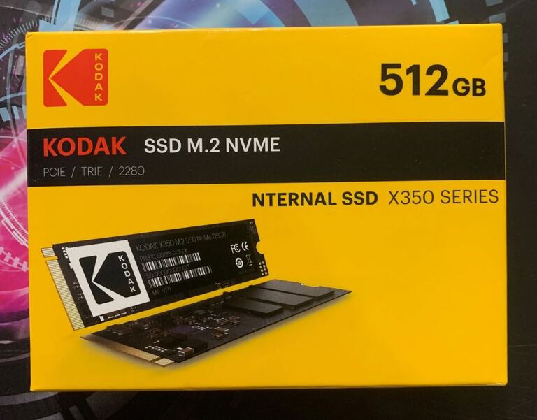 Dysk wewnętrzny SSD KODAK 512GB M.2 NVMe 2280 PCIe 3x4 SZYBKI (8)