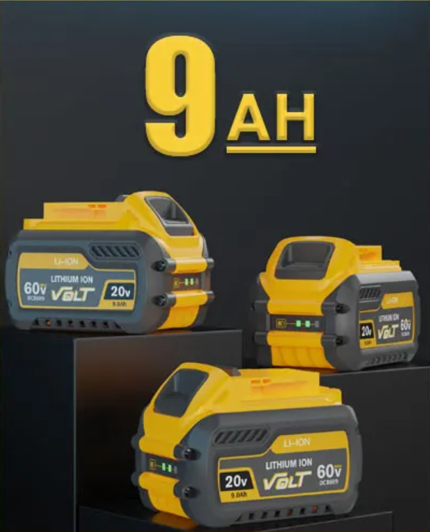 Akumulator bateria DeWalt 20~60V MAX 9Ah zamiennik (3)
